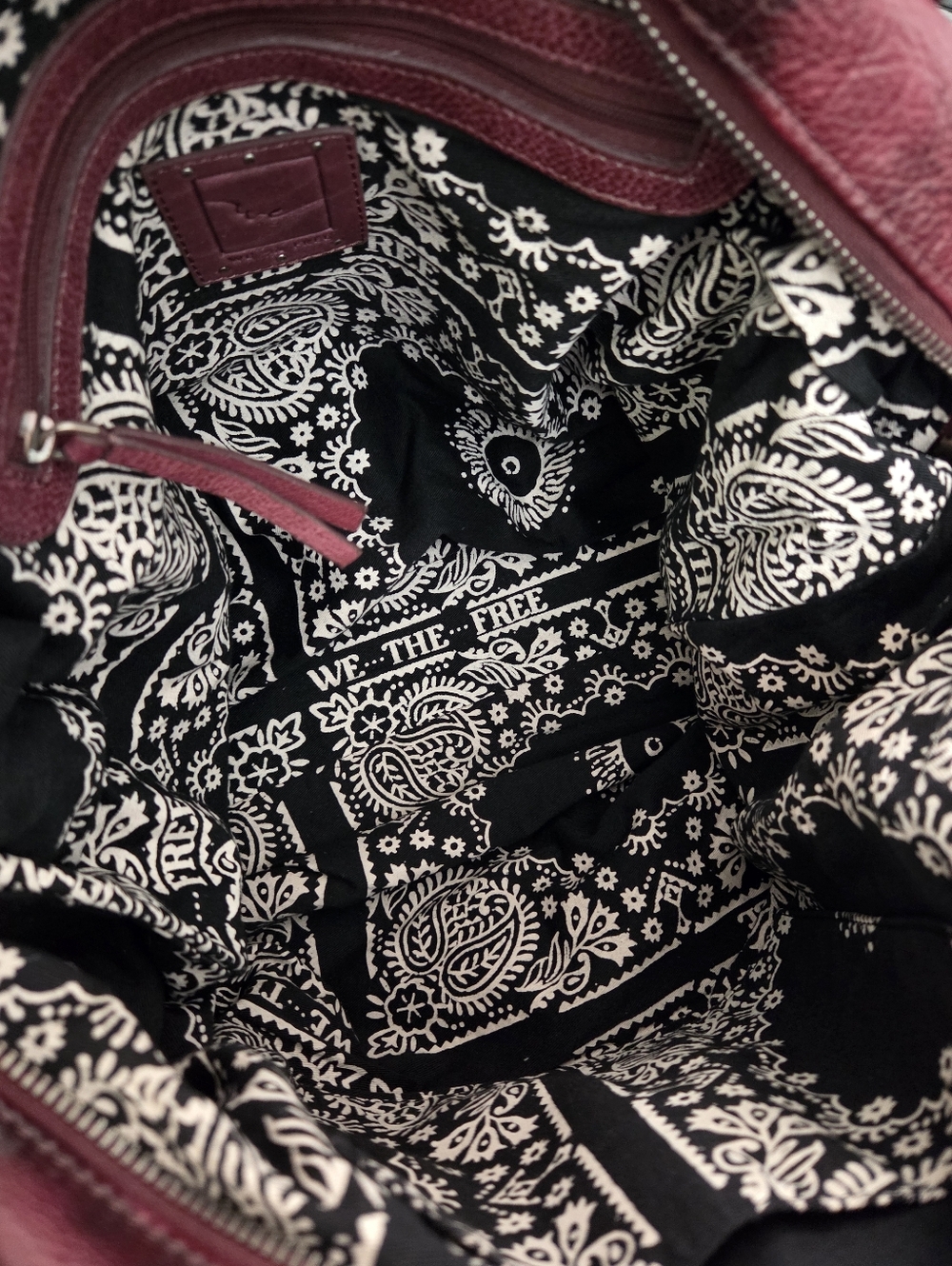 NWT FREE PEOPLE WE THE FREE EMERSON TOTE BAG - RED ROCK - Picture 8 of 11